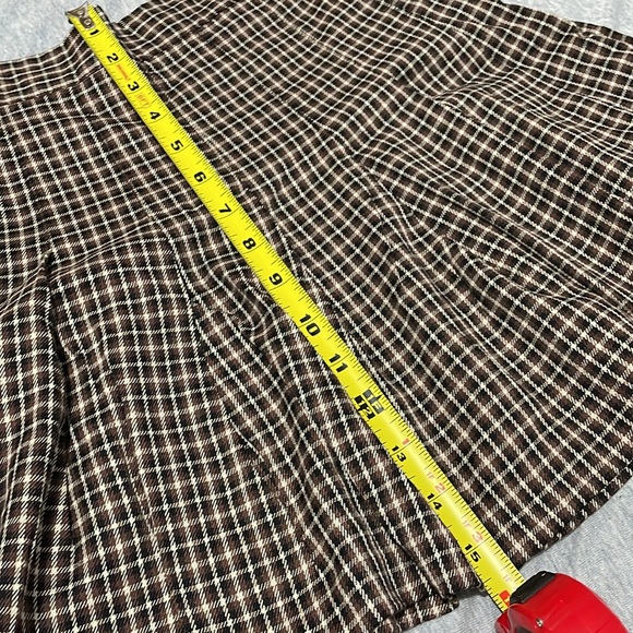 Ardene Pleated Plaid Skirt NWOT - Picture 5 of 5